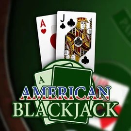 American Blackjack logo – Table Games by Habanero at Lucky 7 Casino