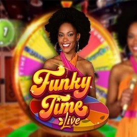 Funky Time game by Evolution – logo hosted on Lucky 7 Casino