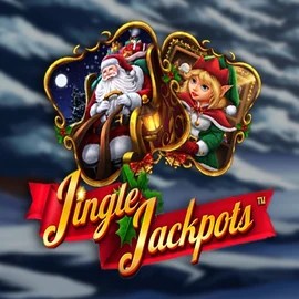Jingle Jackpots by Dragon Gaming, showcased at lucky-7-casino.nl – game logo
