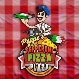 Peppe’s Pepperoni Pizza Plaza logo by Pragmatic Play at Lucky 7 Casino