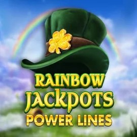 Jackpots logo of Rainbow Jackpots Power Lines from Red Tiger Gaming at Lucky 7 Casino
